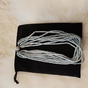 18" beaded necklace with magnetic clasp
